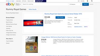 Rummy Royal Game | eBay
