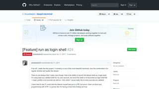 [Feature] run as login shell · Issue #24 · linuxdeepin/deepin-terminal ...