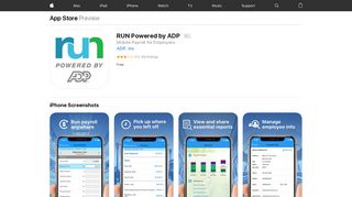 RUN Powered by ADP on the App Store - iTunes - Apple