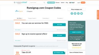 Runsignup.com Coupons: Save w/ Feb. '19 Discounts