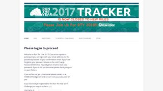 Run the Year 2017 | Track your miles