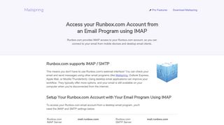 How to access your Runbox.com email account using IMAP - Mailspring