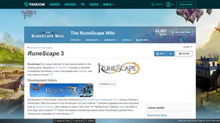 RuneScape 3 | RuneScape Wiki | FANDOM powered by Wikia