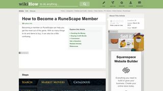 3 Ways to Become a RuneScape Member - wikiHow