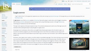 Login server - The RuneScape Wiki