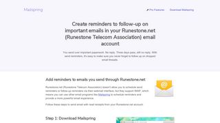 How to turn on reminders for your Runestone.net (Runestone Telecom ...