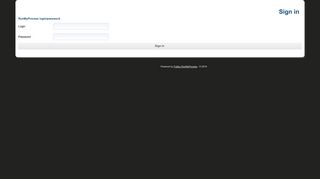 Login Page - RunMyProcess