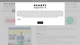 Runner's World Magazine Subscription | Hearst UK Official Online Store