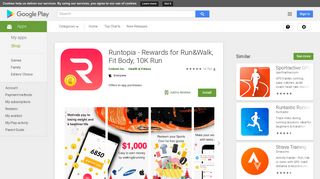 Runtopia - Pays You To Get Fit - Apps on Google Play