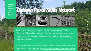 Ontario Rural Skills Network