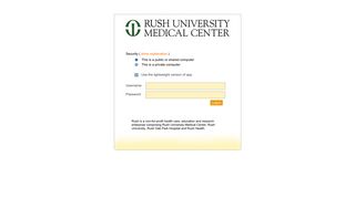 Rush Email - Rush University Medical Center