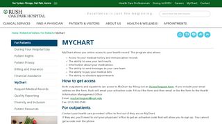 MyChart | Rush Oak Park Hospital