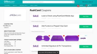 RushCard Coupons & Promo Codes 2019 - Offers.com