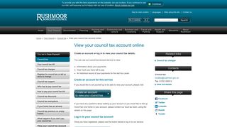 View your council tax account online - Rushmoor Borough Council