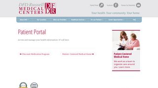 Patient Portal - DFD Russell Medical Centers
