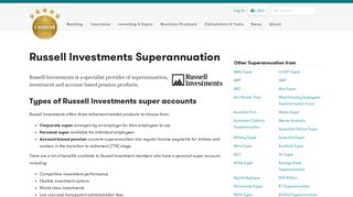 Russell Investments Superannuation: Review & Compare | Canstar