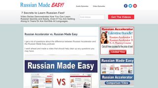 Russian Accelerator vs. Russian Made Easy