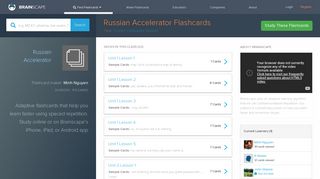 Russian Accelerator - Online Flashcards by Minh Nguyen | Brainscape