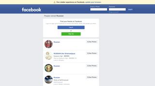 Russian Profiles | Facebook