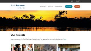 Our Projects – Rustic Pathways Foundation