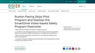 Ruston Paving Skips Pilot Program and Deploys the SmartDrive Video ...