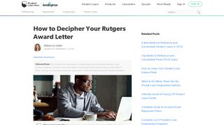 How to Decipher Your Rutgers Award Letter | Student Loan Hero
