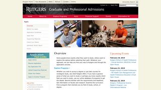Overview | Graduate and Professional Admissions