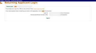 Returning Applicant Login - Admission Services - Rutgers University