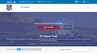 RV Repair Club - VidStore