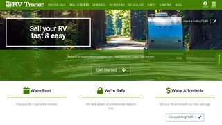 Sell New or Used RVs - RVTrader.com