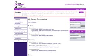 All Current Opportunities - Jobs at RVC - The Royal Veterinary College