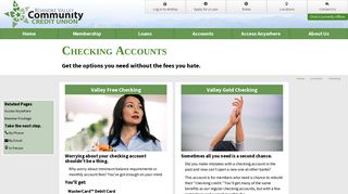 RVCCU | Checking Accounts