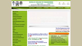 Welcome to RVR & JC College of Engg