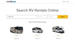RVshare - RV Rentals - RVshare.com