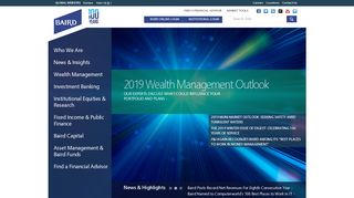 Baird | Wealth Management, Capital Markets, Private Equity ...