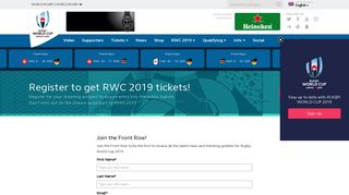 Supporters - Rugby World Cup 2019