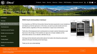 RWS app for iPhone and Android — RWS | Rottweil