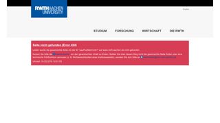 RWTHonline Now Launched! - RWTH AACHEN UNIVERSITY - English