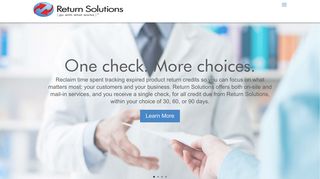 Return Solutions | Expired Pharmaceutical Product Returns