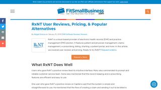 RxNT User Reviews, Pricing, & Popular Alternatives - Fit Small Business