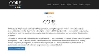 CORE ELMS | Experiential Learning Management Software ...