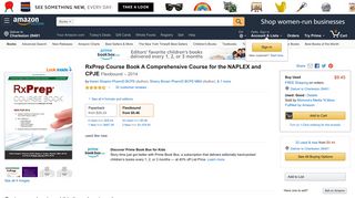 RxPrep Course Book A Comprehensive Course for the NAPLEX and ...