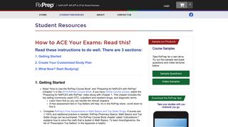 How to ACE Your Exams: Read this! - RxPrep