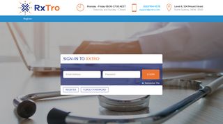 rxtro.com: Register