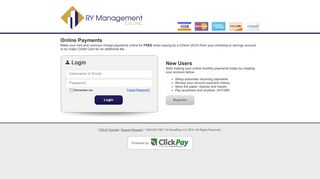 RY Management | Online Rent Payments - ClickPay