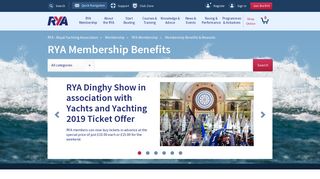 RYA Membership Benefits | Membership Benefits & Rewards | RYA ...