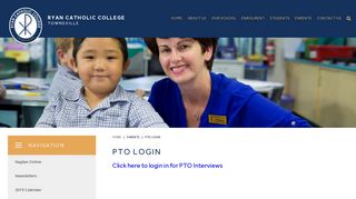 PTO login | Ryan Catholic College