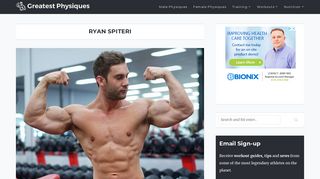 Ryan Spiteri - Age | Height | Weight | Images | Bio - Greatest Physiques