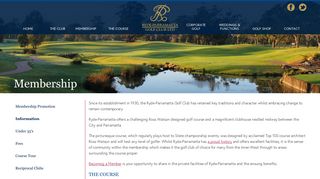 Private Sydney Golf Club Membership - Ryde-Parramatta Golf Club