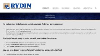 Parking Permits - Rydin